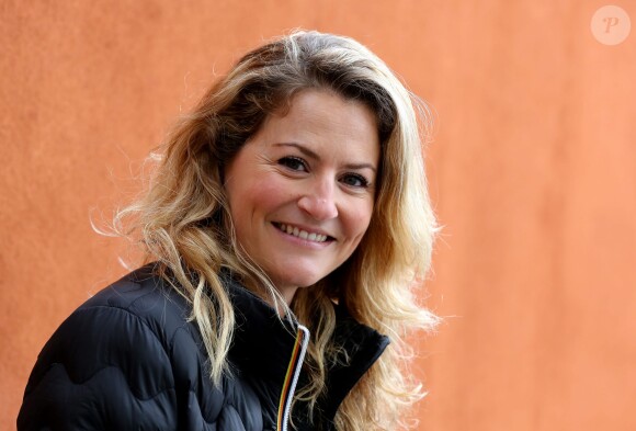 Astrid Bard lors des Internationaux de France à Roland Garros, le 28 mai 2015 à Paris