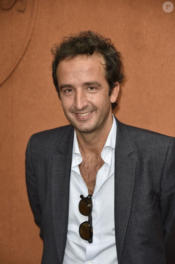 Cyrille Eldin lors des Internationaux de France à Roland Garros, le 28 mai 2015 à Paris