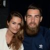 Semi-Exclusif - Luka Karabatic et sa compagne Jeny Priez à la soirée Adidas à l'Arc à Paris, le 28 mai 2015.