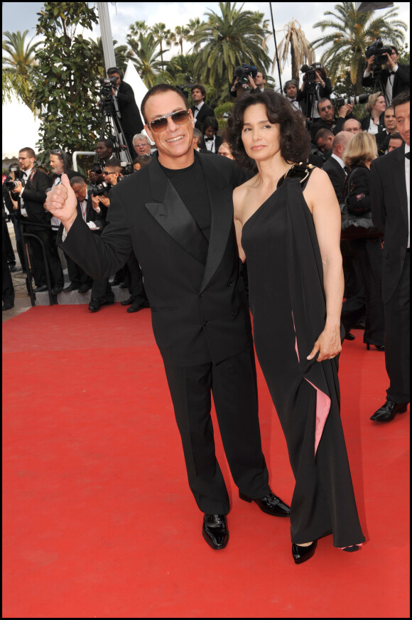 Jean Claude Van Damme et sa femme Gladys à Cannes en mai 2010
 