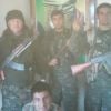 Michael Enright aux côtés de combattants kurdes. La photo a été postée le 5 avril 2015.