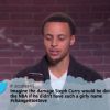 Stephen Curry lors des "mean tweets" de Jimmy Kimmel - juin 2015