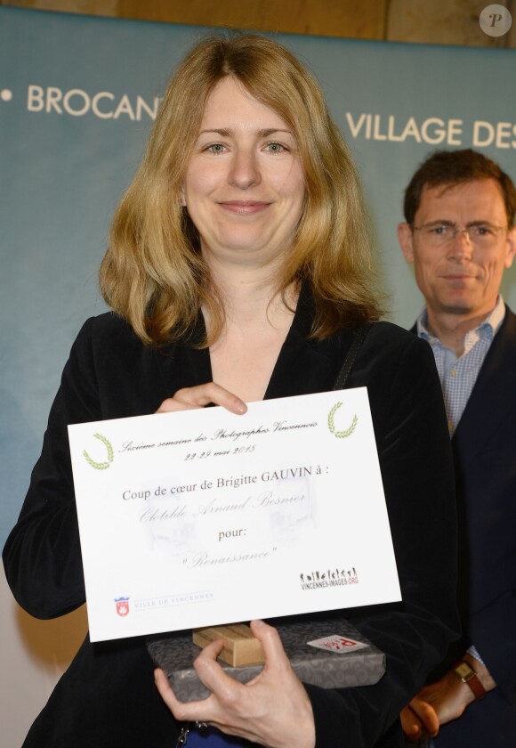 Exclusif - Clotilde Arnaud Besnier lors de la remise de prix de la première édition du Vincennes Images Festival (VIF), premier festival de la photo amateur d'Île-de-France à Vincennes le 31 mai 2015.
