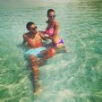 Vanessa Lawrens et Julien Guirado en vacances en République Dominicaine