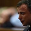 Oscar Pistorius à l'énnoncé du verdict de son procès pour le meurtre de Reeva Steenkamp le 11 novembre 2014 à Pretoria