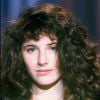 ARCHIVES - LA CHANTEUSE ELSA LUNGHINI, INVITEE SUR UN PLATEAU DE TELEVISION 13/01/1987 - 
