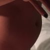 Ayem Noir dévoile un ventre arrondi sur son compte Instagram. La jeune femme serait-elle enceinte ? Juin 2015.