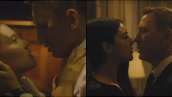 Léa Seydoux et Monica Bellucci: Au bord du baiser avec Daniel Craig pour Spectre