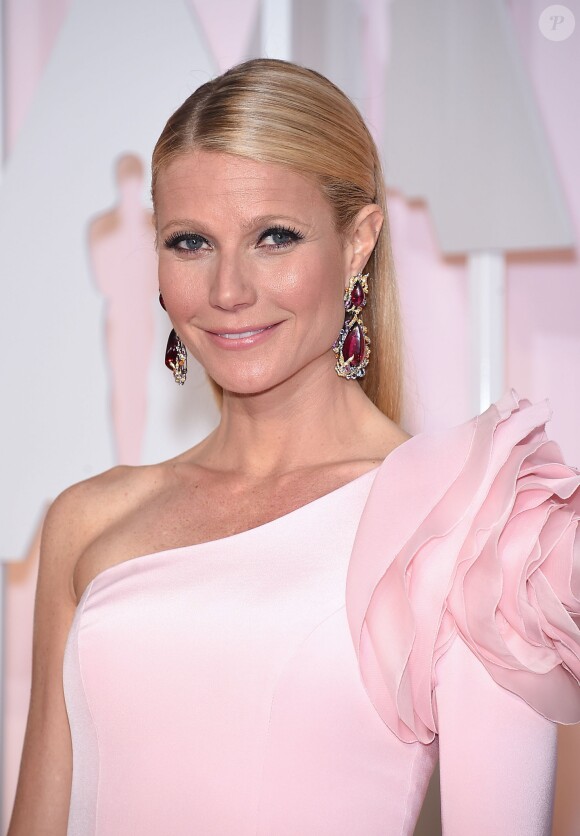Gwyneth Paltrow à la 87e cérémonie des Oscars à Hollywood le 22 février 2015.