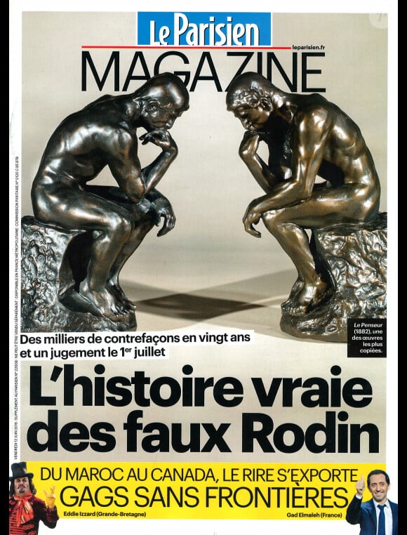 Le Parisien Magazine, en kiosques le 12 juin 2015.