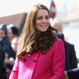  Kate Middleton effectuait le 27 mars 2015 son dernier engagement officiel avant d'accoucher de son deuxième enfant, la princesse Charlotte de Cambridge. 