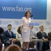 La reine Letizia d'Espagne a été nommée le 12 juin 2015 Ambassadrice spéciale de la FAO pour la nutrition, à Rome, au siège de l'Organisation des Nations unies pour l'Alimentation et l'Agriculture.