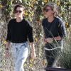 Kristen Stewart et Alicia Cargile sont allées prendre un café au Fix à Los Feliz, le 31 janvier 2015. 