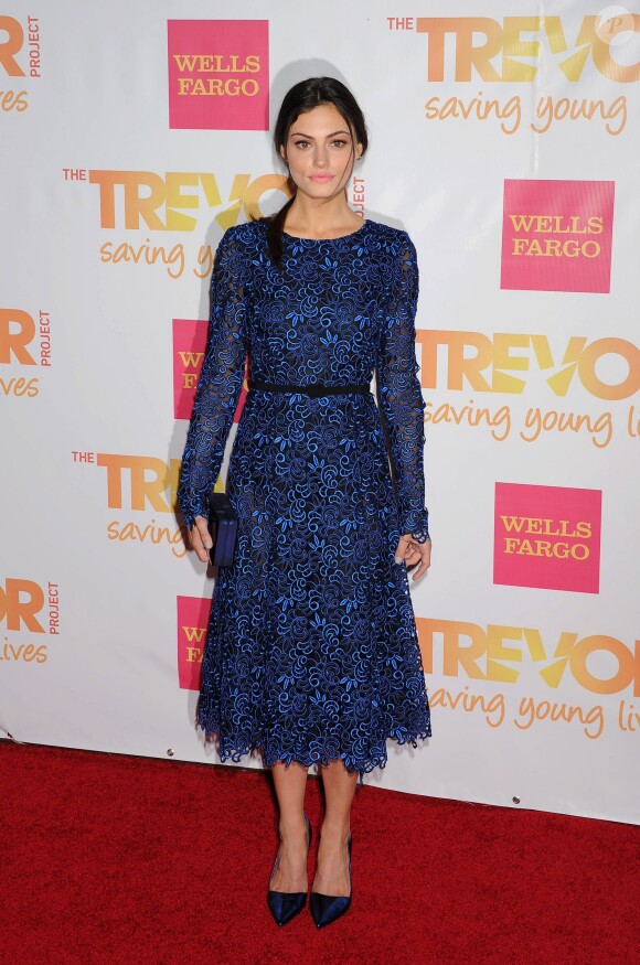 Phoebe Tonkin lors de la soirée TrevorLIVE Los Angeles au Hollywood Palladium à Los Angeles, le 7 décembre 2014 