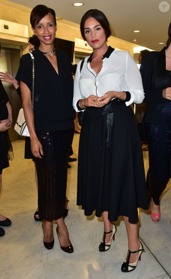 Sonia Rolland et Lola Dewaere - Dîner de gala "Les Nuits en Or - Panorama" à l'UNESCO à Paris, le 15 juin 2015