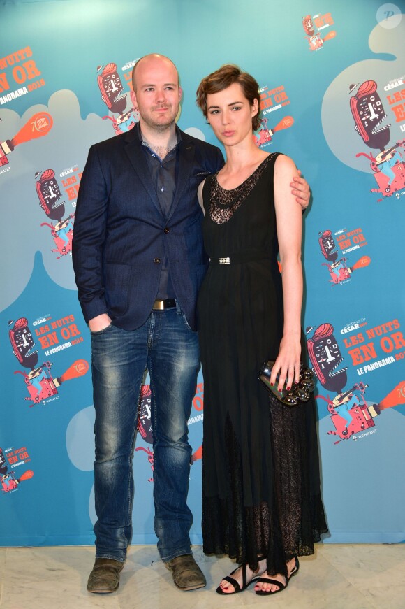 Michael Lennox et Louise Bourgoin - Dîner de gala "Les Nuits en Or - Panorama" à l'UNESCO à Paris, le 15 juin 2015