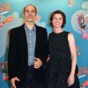 Eugenio Polgovsky et Irène Jacob - Dîner de gala "Les Nuits en Or - Panorama" à l'UNESCO à Paris, le 15 juin 2015
