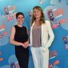 Julie Ferrier et Asa Sandzen - Dîner de gala "Les Nuits en Or - Panorama" à l'UNESCO à Paris, le 15 juin 2015