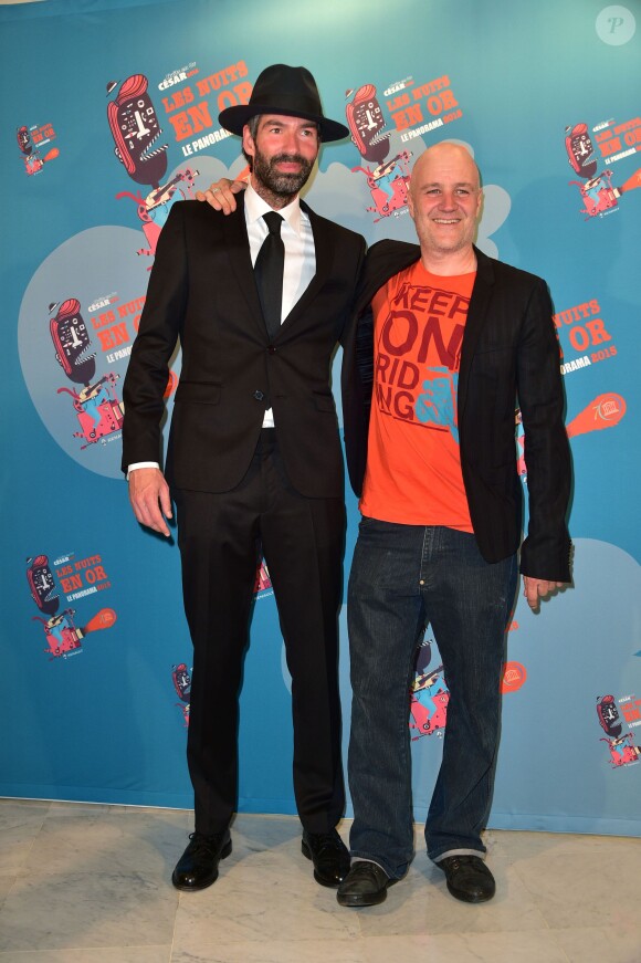Rob Lücker et Jan Kounen - Dîner de gala "Les Nuits en Or - Panorama" à l'UNESCO à Paris, le 15 juin 2015