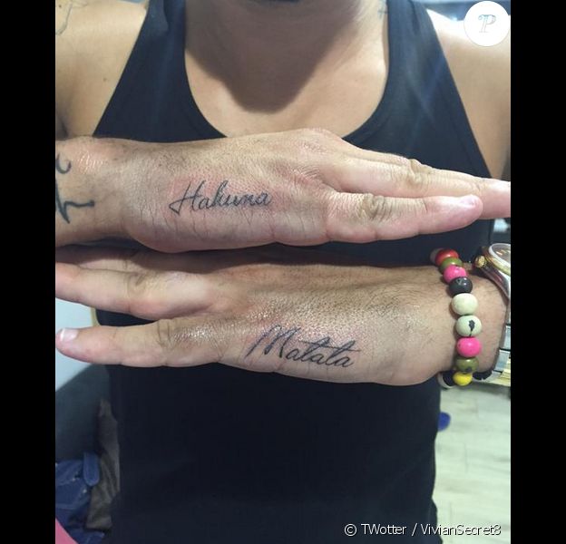 Vivian Les Anges 7 Quatre Nouveaux Tatouages Dont Un Tres Etonnant Purepeople