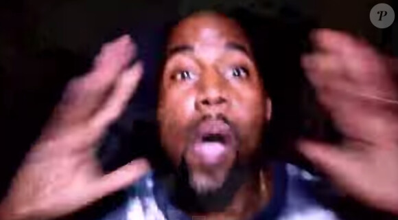 Kanye West dans le clip Bitch I'm Madonna de Madonna