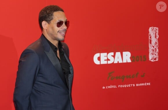 JoeyStarr (Joey Starr) - Photocall au Fouquet's lors de la 40e cérémonie des César à Paris le 20 février 2015.