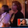 Karine Le Marchand était choriste de David Hasselhoff ! - Images diffusées dans l'émission C à vous sur France 5. Juin 2015.