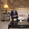 Francois Hollande et Mohamed VI du Maroc à L'Elysée le 9 février 2015