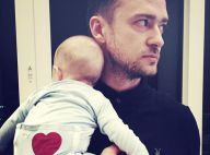 Justin Timberlake, craquant, pose avec son bébé pour la fête des pères