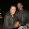 Exclusif - Michael Jordan avec Jean-Roch, dans la nuit du 13 au 14 juin au VIP Room de Paris