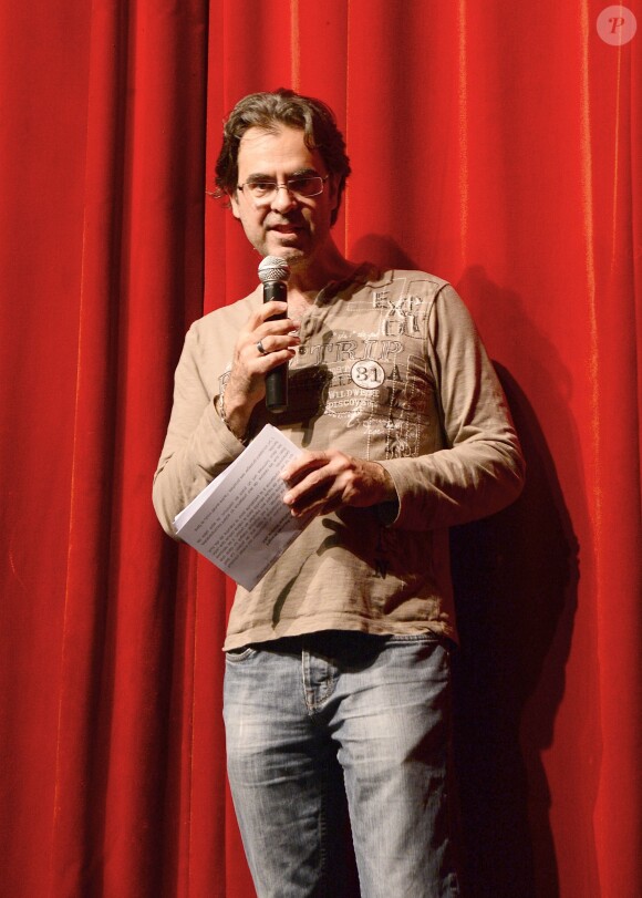 Olivier Belmondo - Audition publique des meilleurs élèves de l'école de théâtre "L'entrée des Artistes" au théâtre de la Gaité-Montparnasse à Paris le 22 juin 2015. 