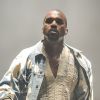 Kanye West sur scène à Glastonbury le 27 juin 2015.
