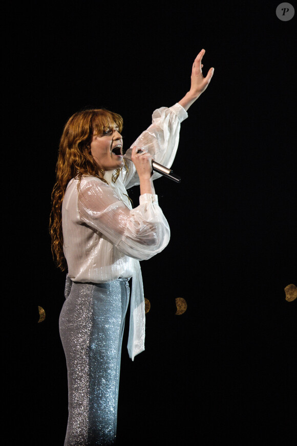 Florence Welch à Glastonbury le 27 juin 2015.