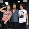 Niall Horan, Harry Styles, Liam Payne et Louis Tomlinson du groupe One Direction au stade de Wembley, le 6 juin 2015.