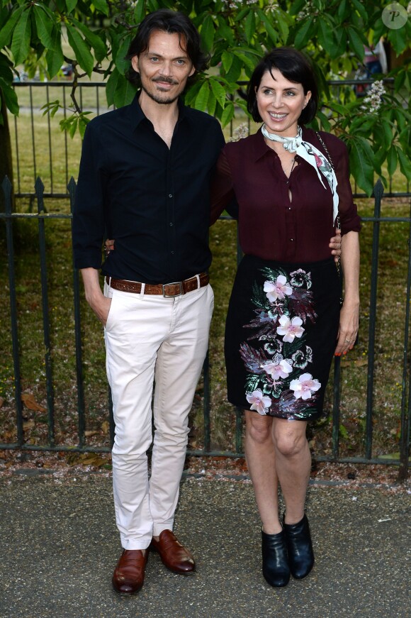 Matthew Williamson et Sadie Frost assistent à la Summer Party 2015 de la Serpentine Gallery, aux jardins de Kensington. Londres, le 2 juillet 2015.