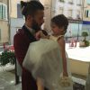 Thomas Vergara et sa petite nièce : Complices pour un mariage