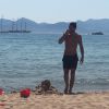 Thomas Vergara sur la plage : Vacances à la French Riviera