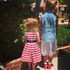 Jessica Alba célèbre le 4 juillet 2015, fete nationale et jour de l'indépendance aux Etats-Unis en postant une photo de ses filles Honor et Haven