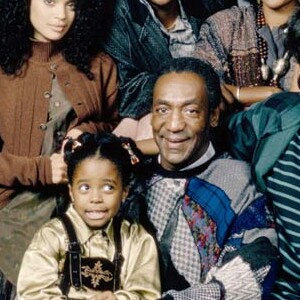 Bill Cosby et le cast du Cosby Show