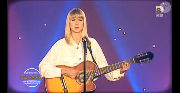 La chanteuse et animatrice Dorothée dans le Club Dorothée, dans les années 90.