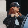 Rihanna à la sortie de son domicile à New York, le 4 juin 2015