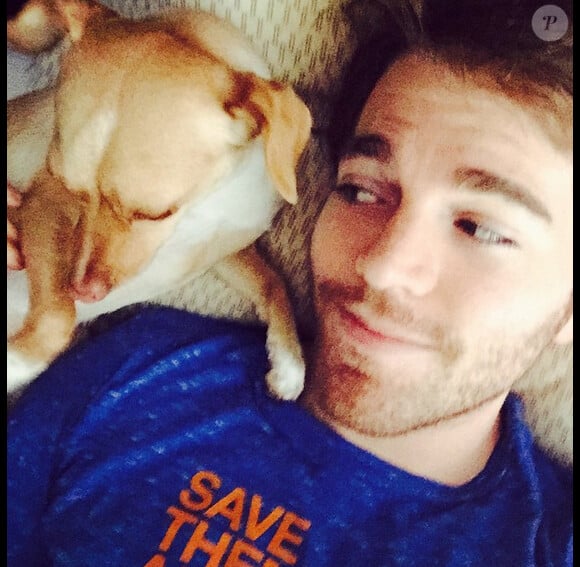 Shane Dawnson et son chien - Instagram, juillet 2015