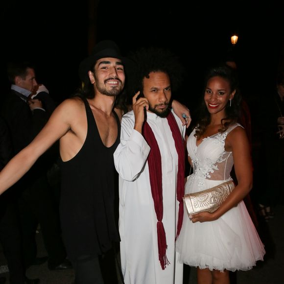Exclusif - Le mannequin Willy Cartier - Arrivées des people à la soirée du 10ème anniversaire de la création du parfum " Flowerbomb" de Viktor&Rolf au Trianon à Paris le 8 juillet 2015 