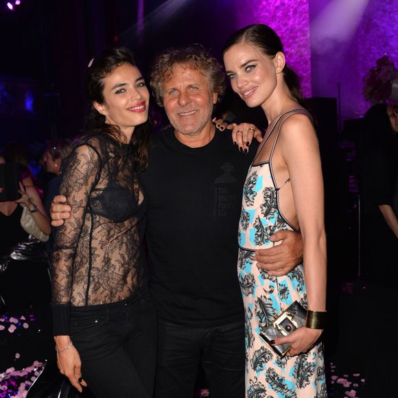 Marie Meyer, Renzo Rosso et Rianne ten Haken - Showcase de Tori Amos lors de l'After Party du 10ème anniversaire du parfum "Flowerbomb" de Viktor&Rolf au Trianon à Paris le 8 juillet 2015