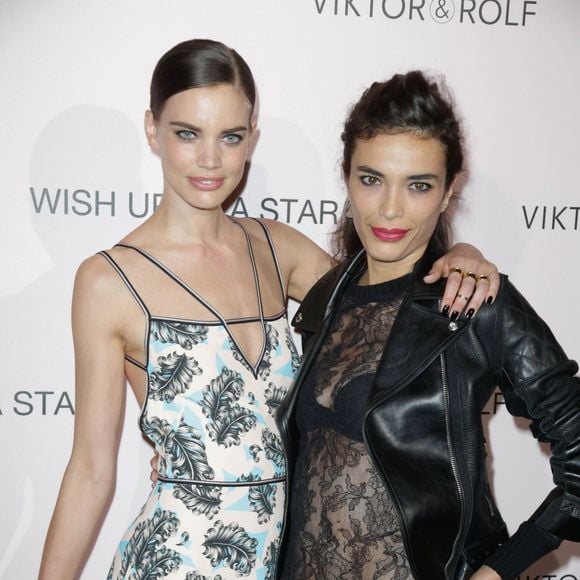 Rianne Ten Haken et Marie Meyer - Soirée du 10ème anniversaire de la création du parfum " Flowerbomb" de Viktor&Rolf au Trianon à Paris le 8 juillet 2015