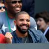Drake lors de la demi-finale entre Serena Williams et Maria Sharapova à Wimbledon le 9 juillet 2015 à Londres