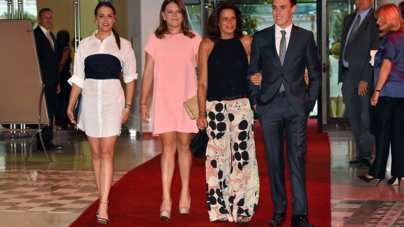 Stéphanie de Monaco : Ses enfants Louis, Pauline et Camille l'épaulent en beauté