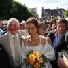 Thierry Olive et Annie se mariaient, à Gavray, en septembre 2012