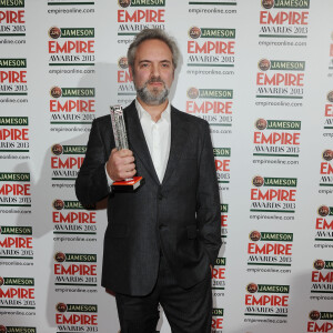 Sam Mendes (Meilleur realisateur pour Skyfall) - Press Room lors de la soiree "Empire Film Awards" a Londres le 24 mars 2013.  