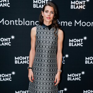 Charlotte Casiraghi, ambassadrice iternationale de Montblanc - Lancement de la collection "Montblanc Bohème Moongarden" à l'Orangerie Ephémère du jardin des Tuileries, place de la Concorde à Paris, le 9 juillet 2015.